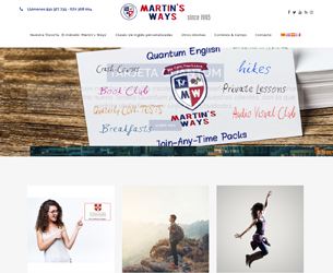 Redisseny Pàgina web i imatge corporativa Martin’s Ways