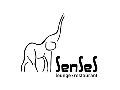 Diseño de Logotipo e imagen corporativa para Restaurante Lounge Senses
